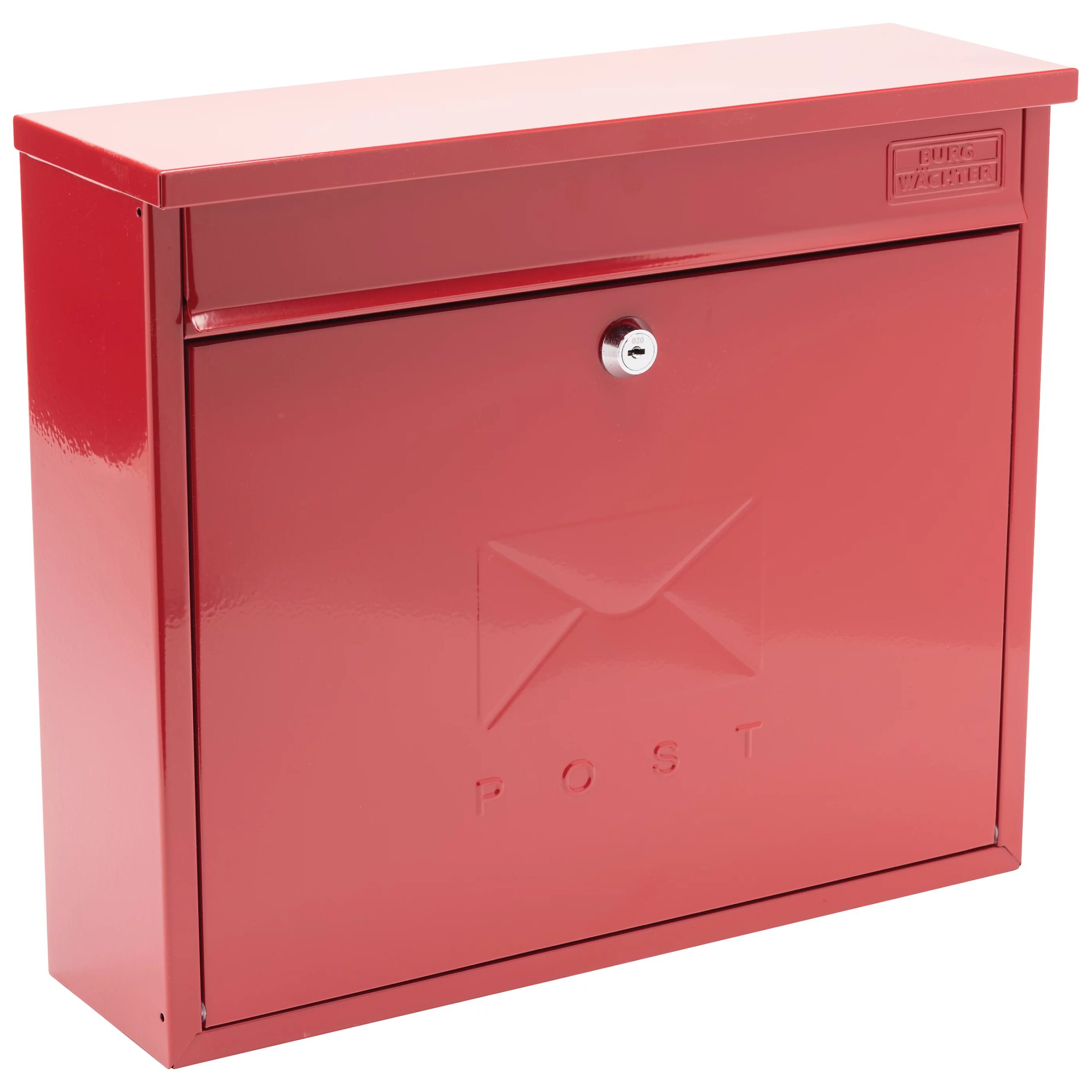 G2 G2 Elegance wandbrievenbus staal - rood | G2