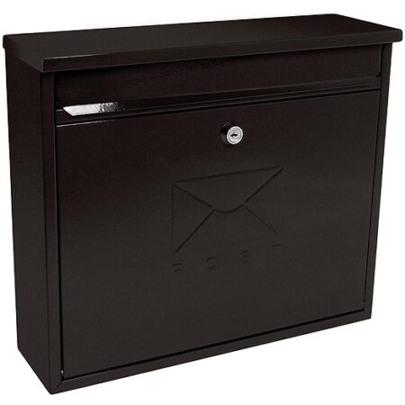G2 G2 Elegance wandbrievenbus staal - zwart | G2