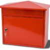 G2 G2 Mersey wandbrievenbus staal - rood | G2