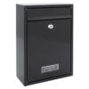 G2 G2 Style wandbrievenbus staal - zwart | G2