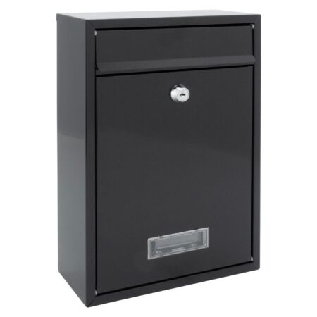 G2 G2 Style wandbrievenbus staal - zwart | G2