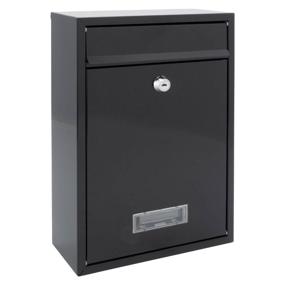 G2 G2 Style wandbrievenbus staal - zwart | G2