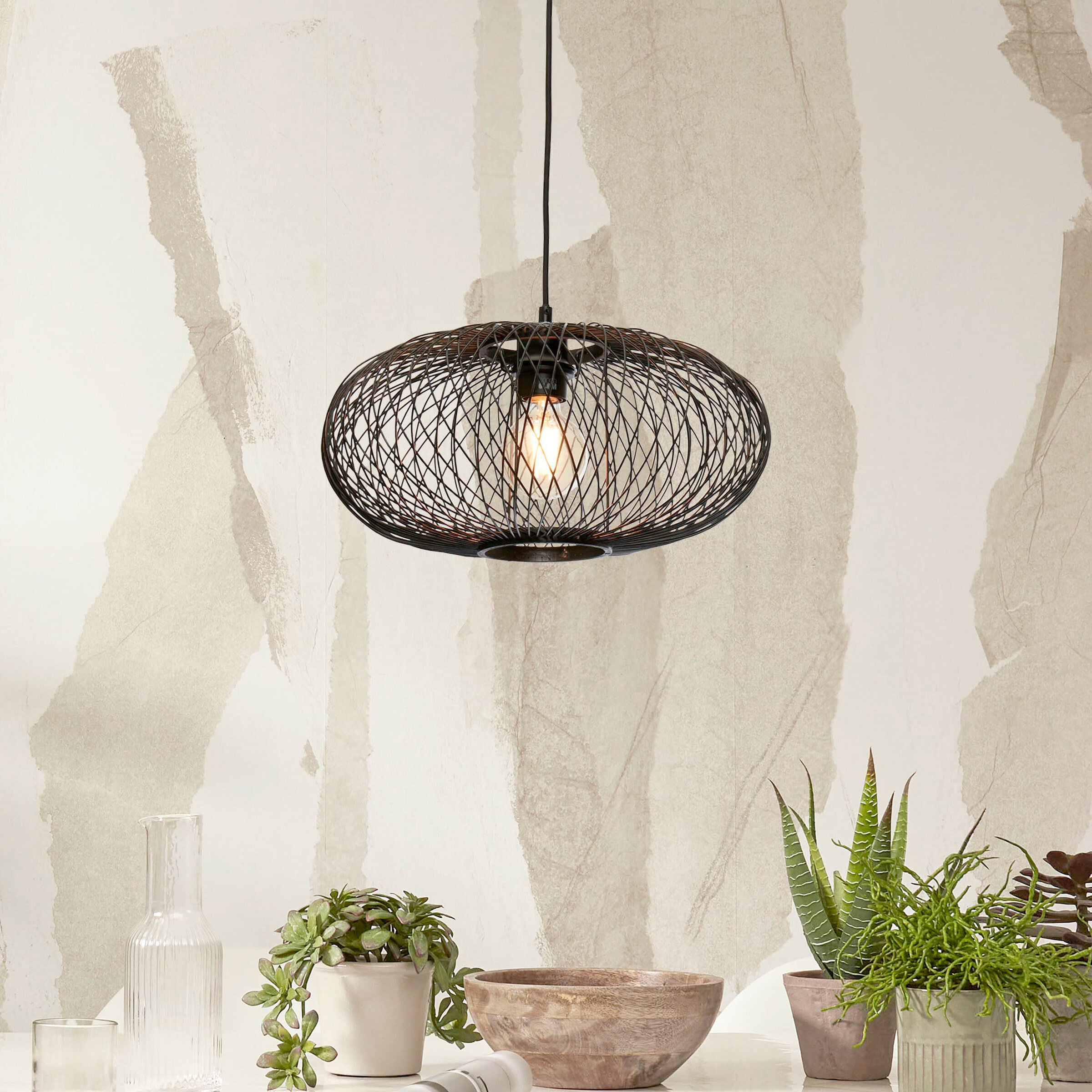 GOOD&MOJO Hanglamp 'Cango' Bamboe