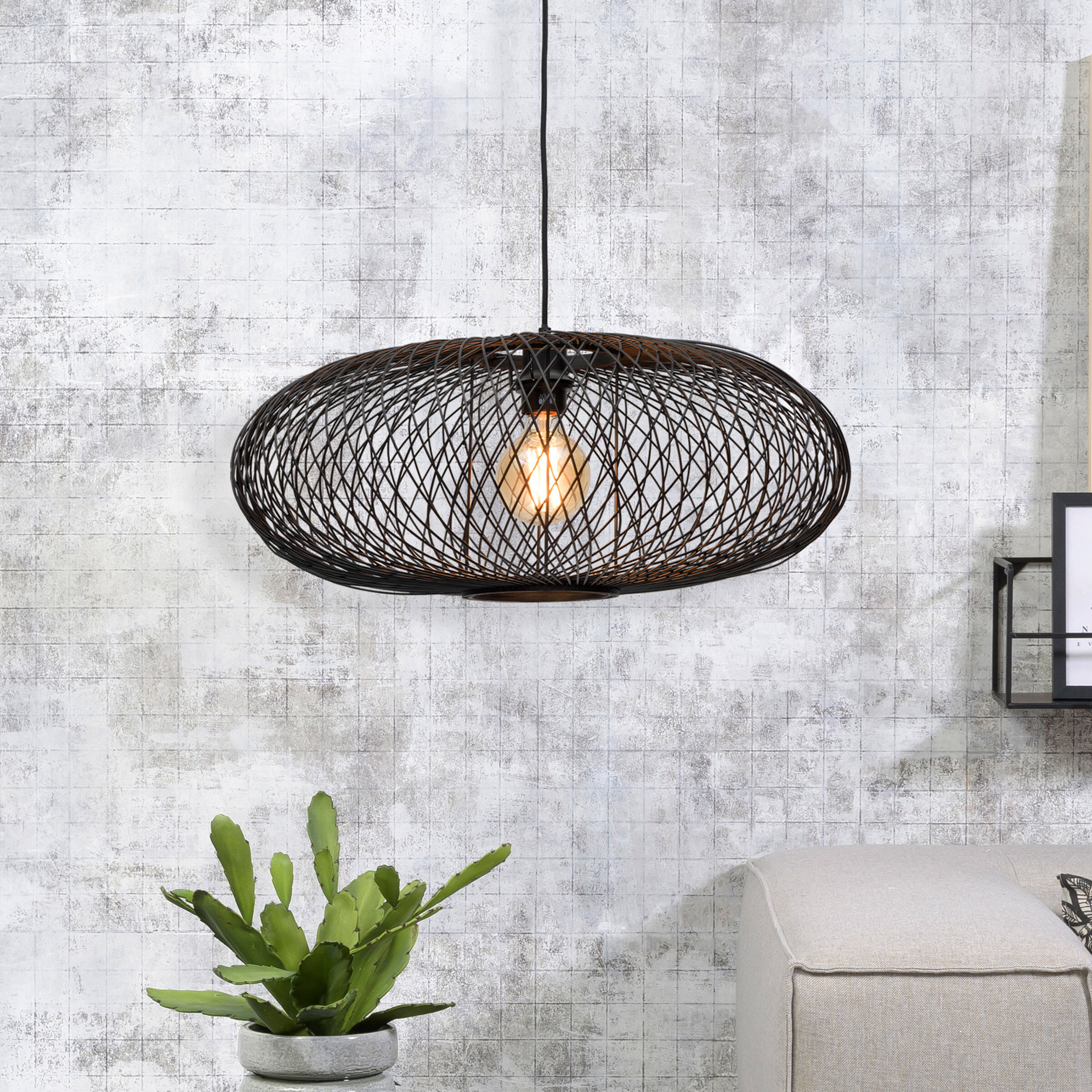 GOOD&MOJO Hanglamp 'Cango' Bamboe