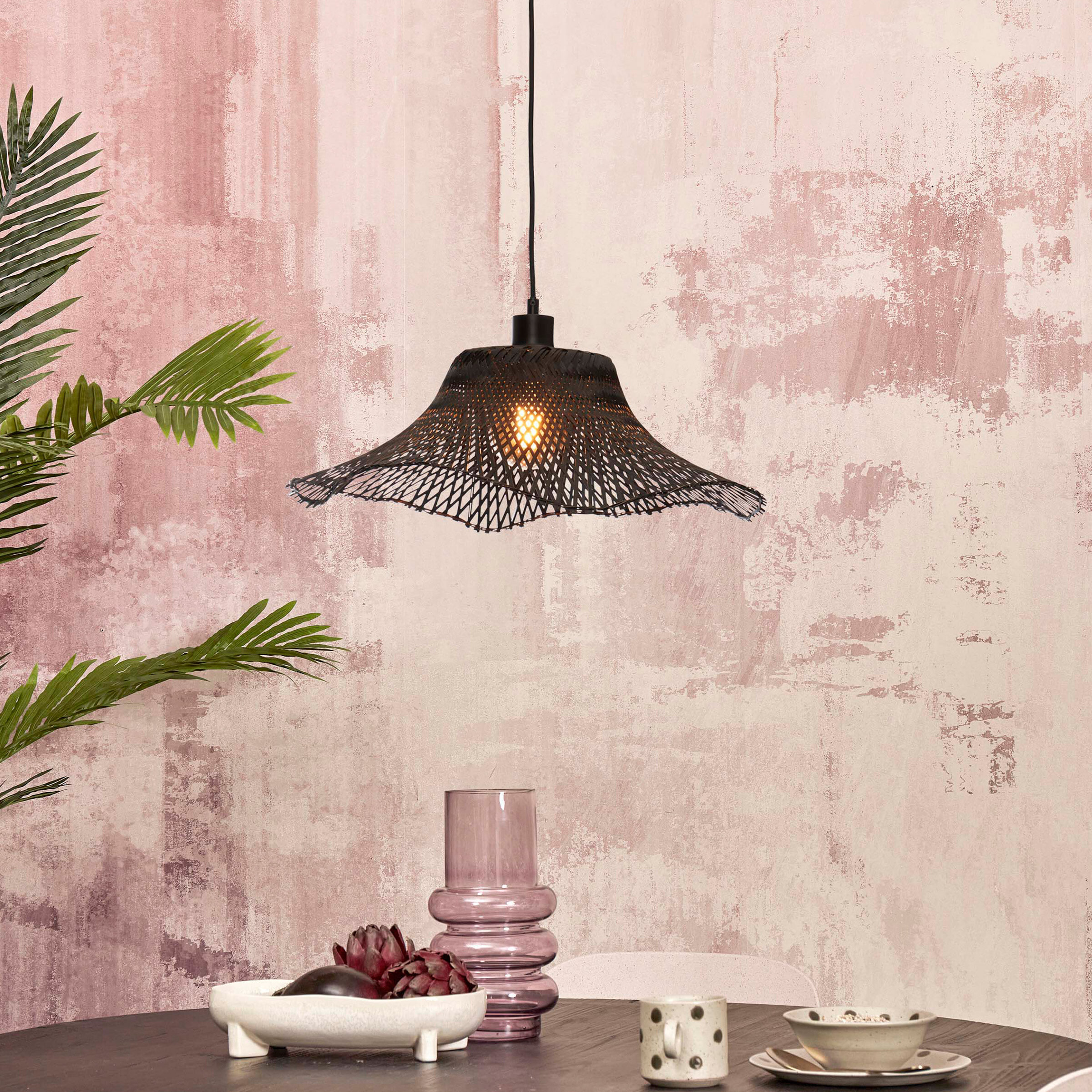 GOOD&MOJO Hanglamp 'Ibiza' Bamboe