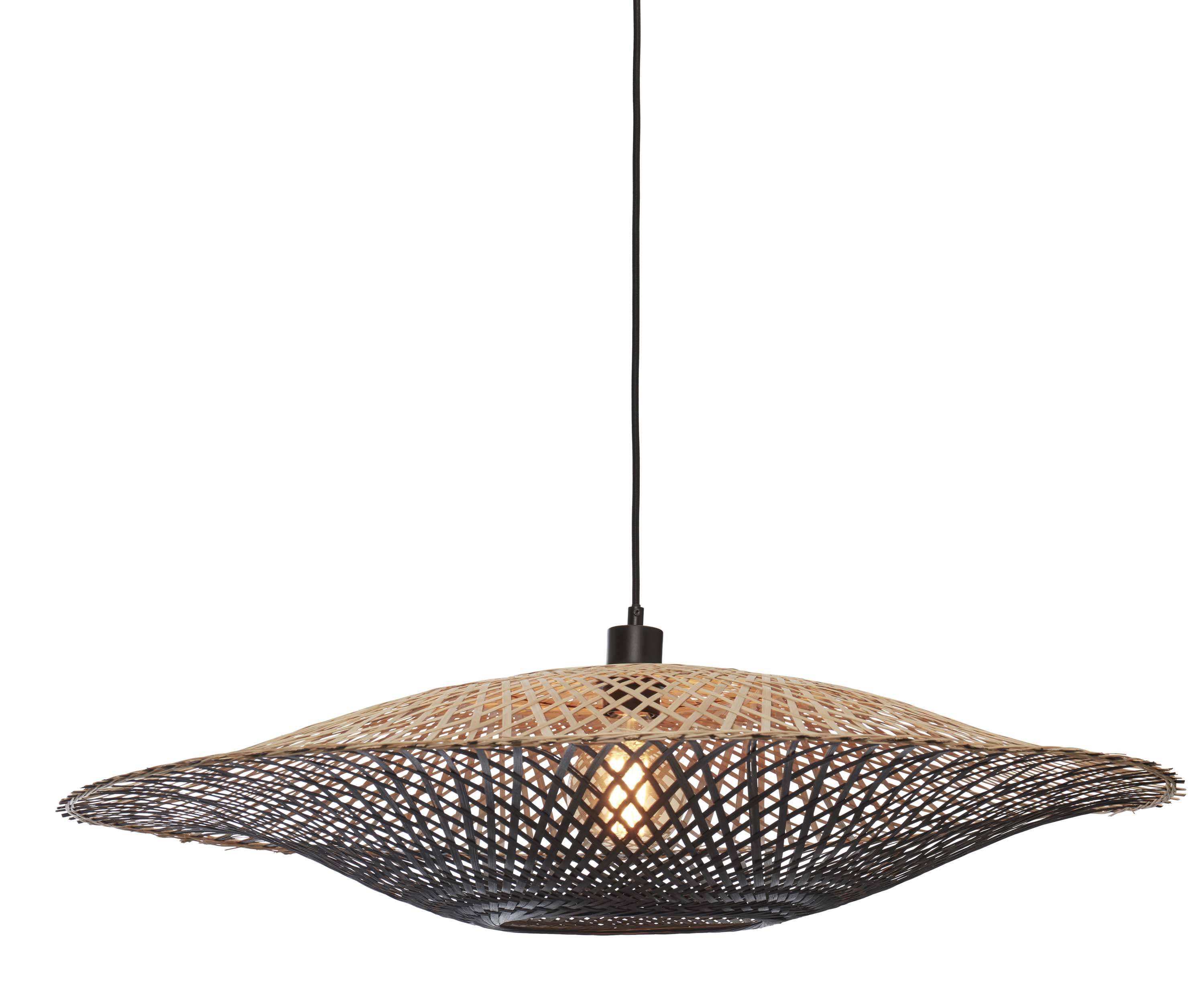 GOOD&MOJO Hanglamp 'Kalimantan' Bamboe