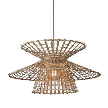 GOOD&MOJO Hanglamp 'Machu Picchu' Bamboe