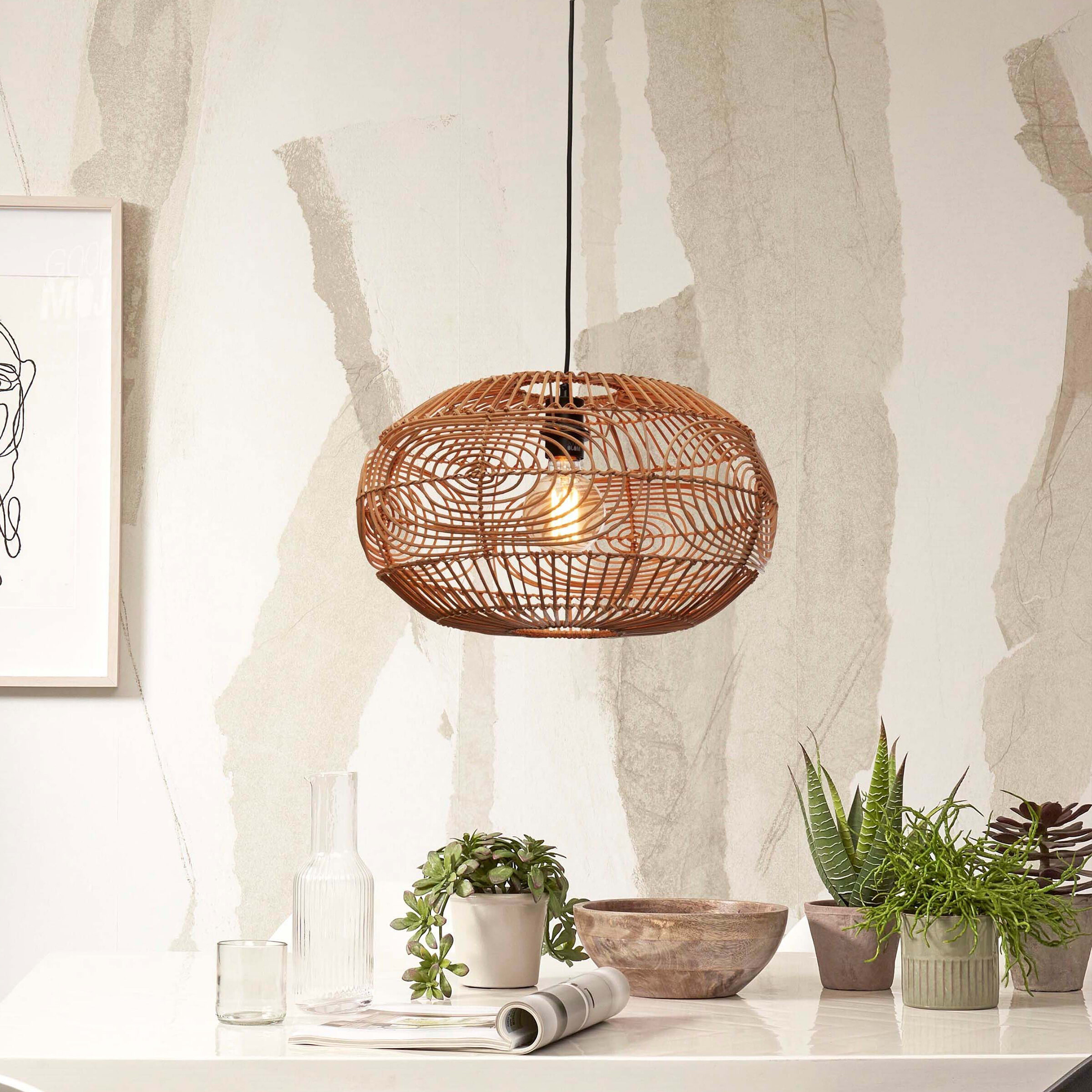 GOOD&MOJO Hanglamp 'Madeira' Rotan