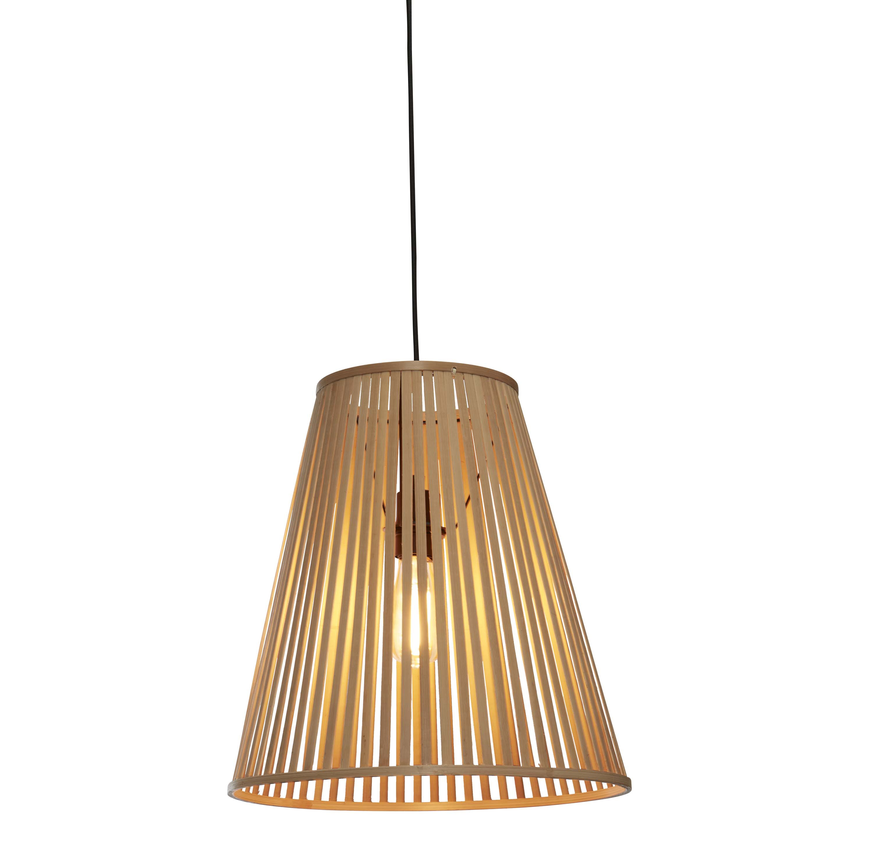 GOOD&MOJO Hanglamp 'Merapi' Bamboe