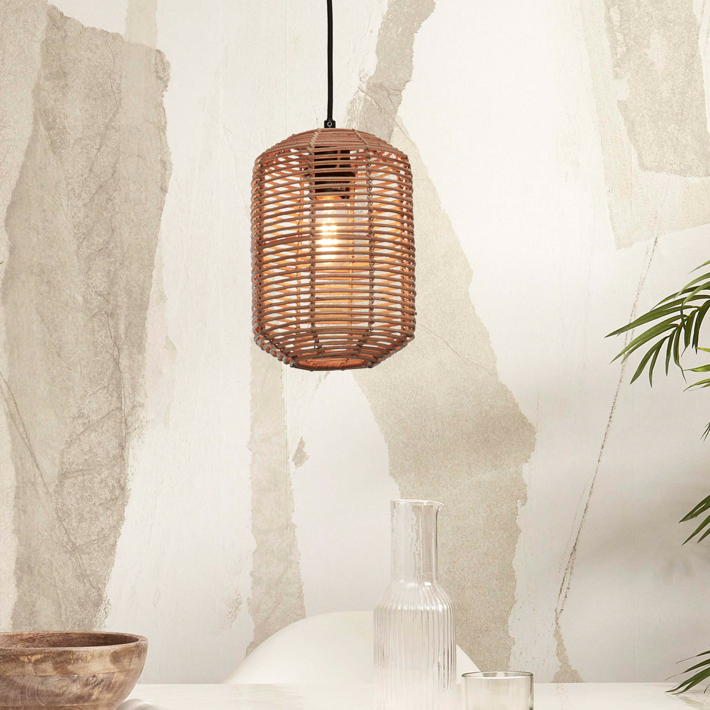 GOOD&MOJO Hanglamp 'Tanami' Rotan