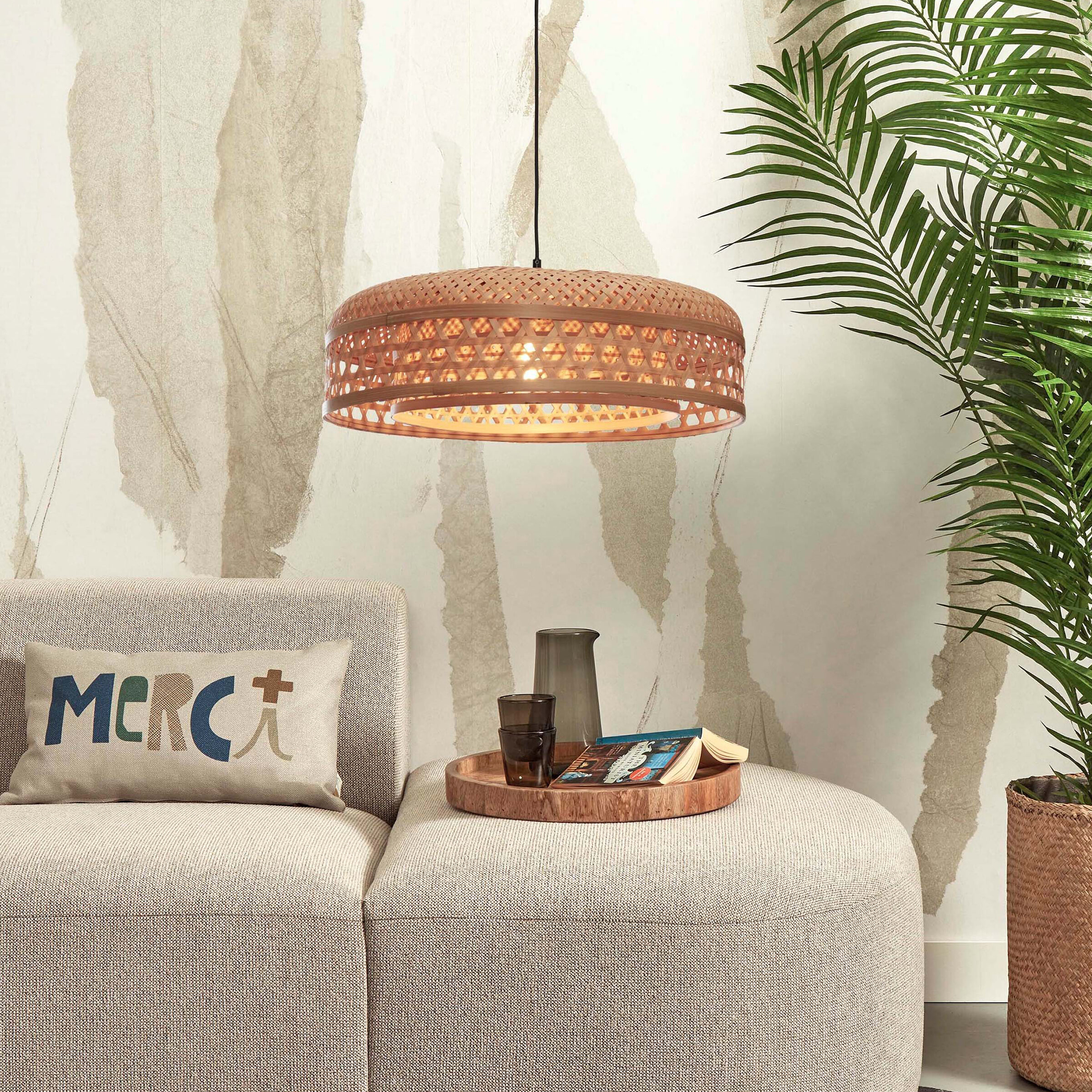 GOOD&MOJO Hanglamp 'Ubud' Bamboe