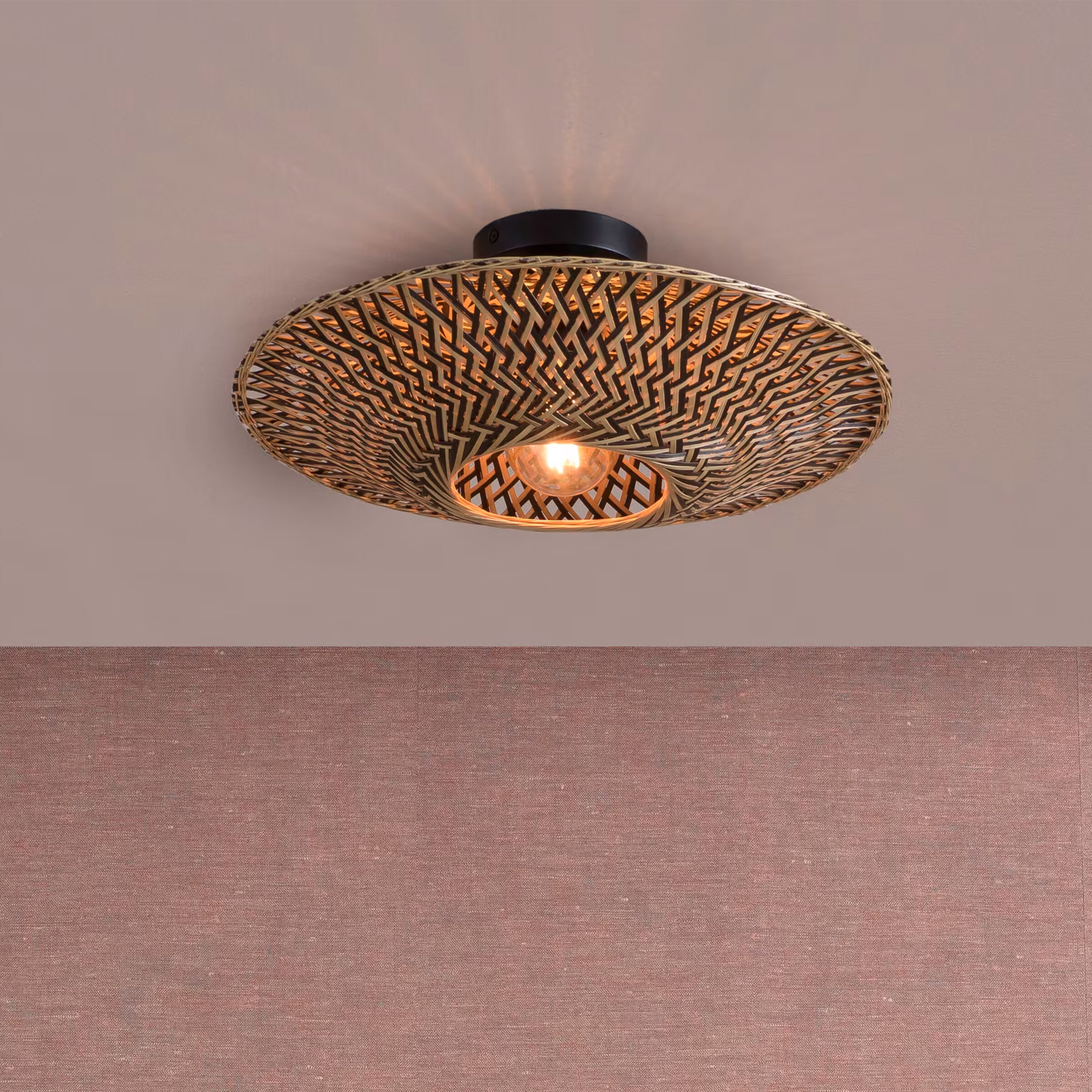 GOOD&MOJO Plafondlamp 'Bali' Small