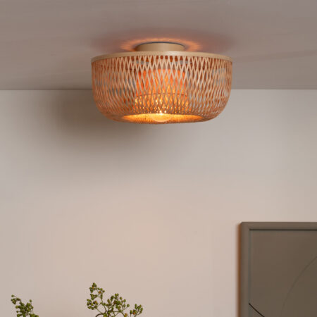 GOOD&MOJO Plafondlamp 'Barbados' Bamboe