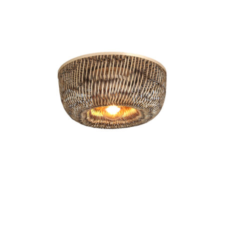 GOOD&MOJO Plafondlamp 'Barbados' Bamboe
