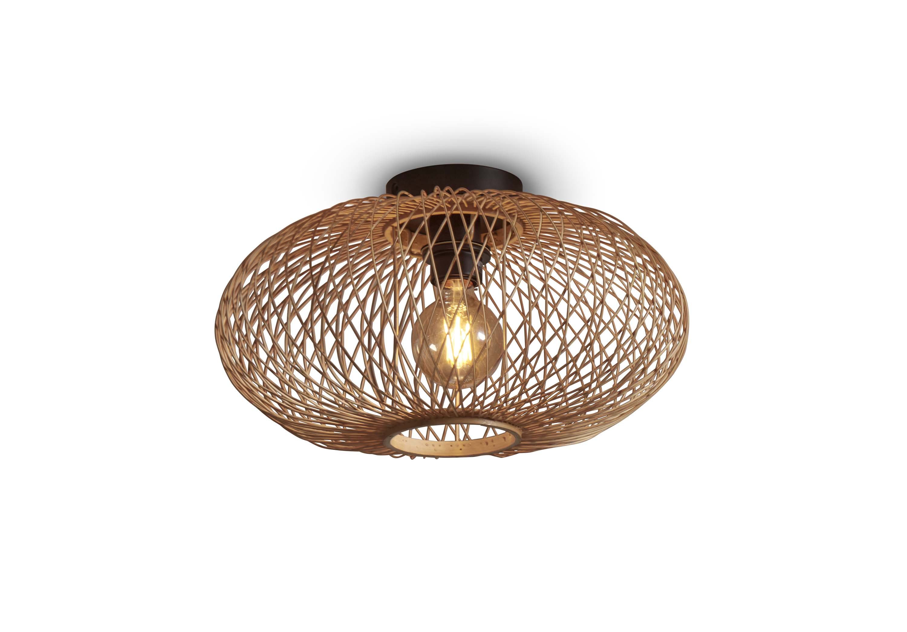GOOD&MOJO Plafondlamp 'Cango' Bamboe