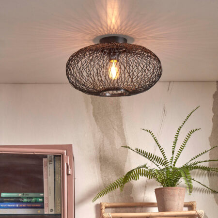GOOD&MOJO Plafondlamp 'Cango' Bamboe