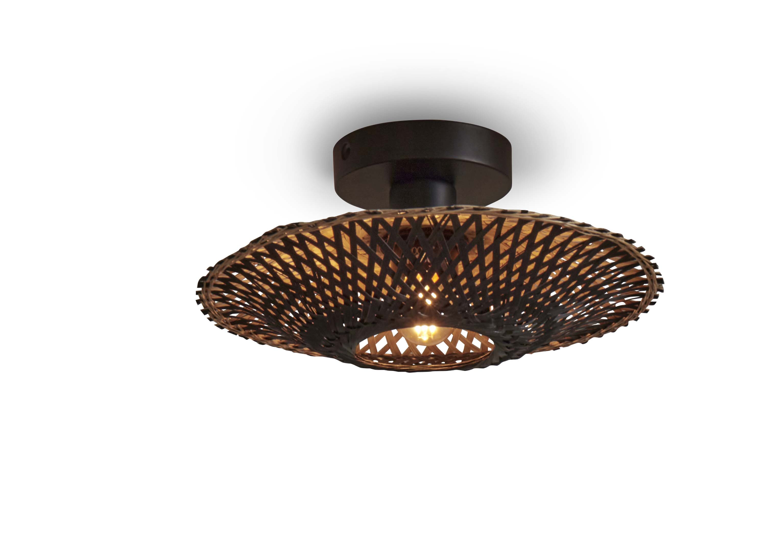 GOOD&MOJO Plafondlamp 'Kalimantan' Bamboe
