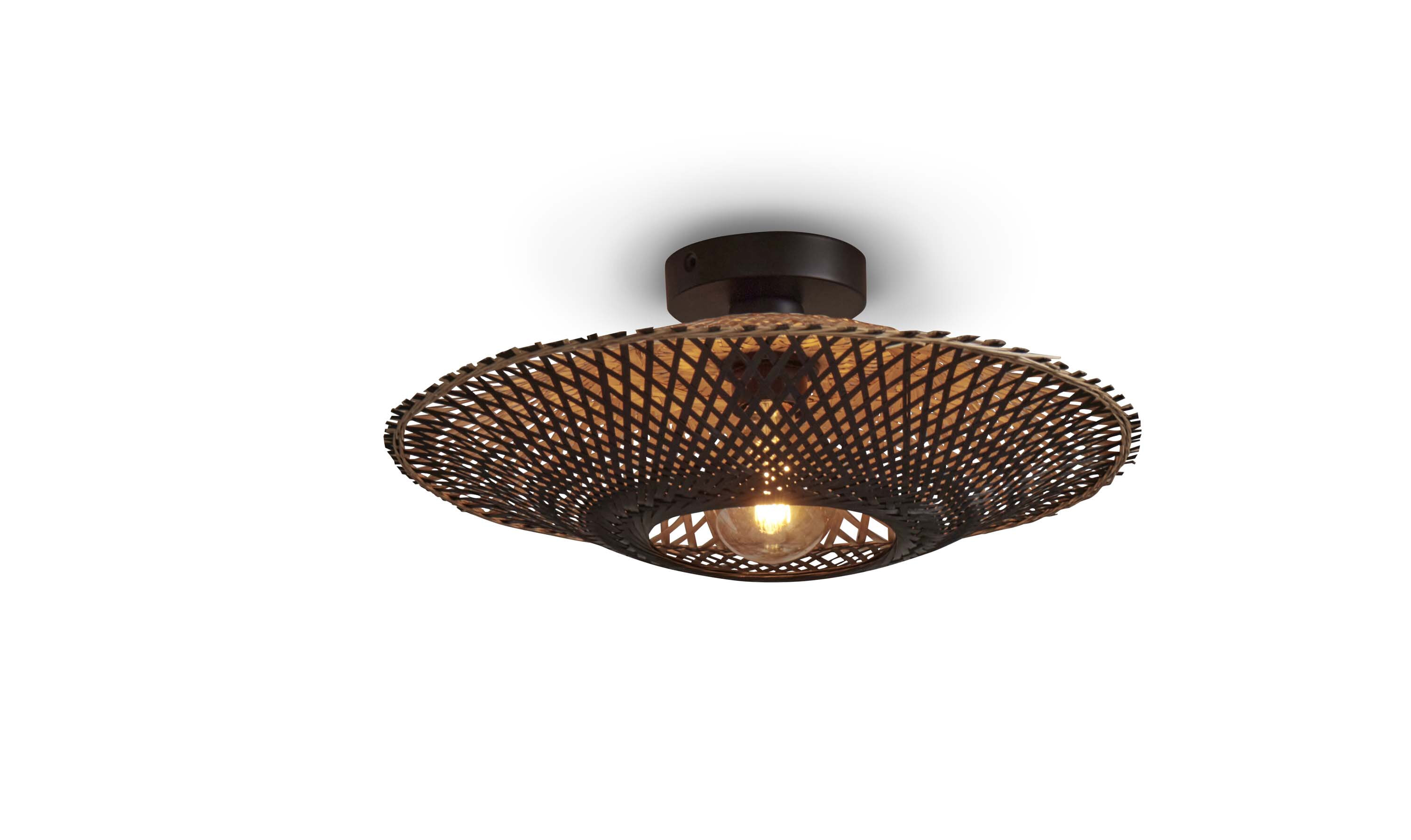 GOOD&MOJO Plafondlamp 'Kalimantan' Bamboe