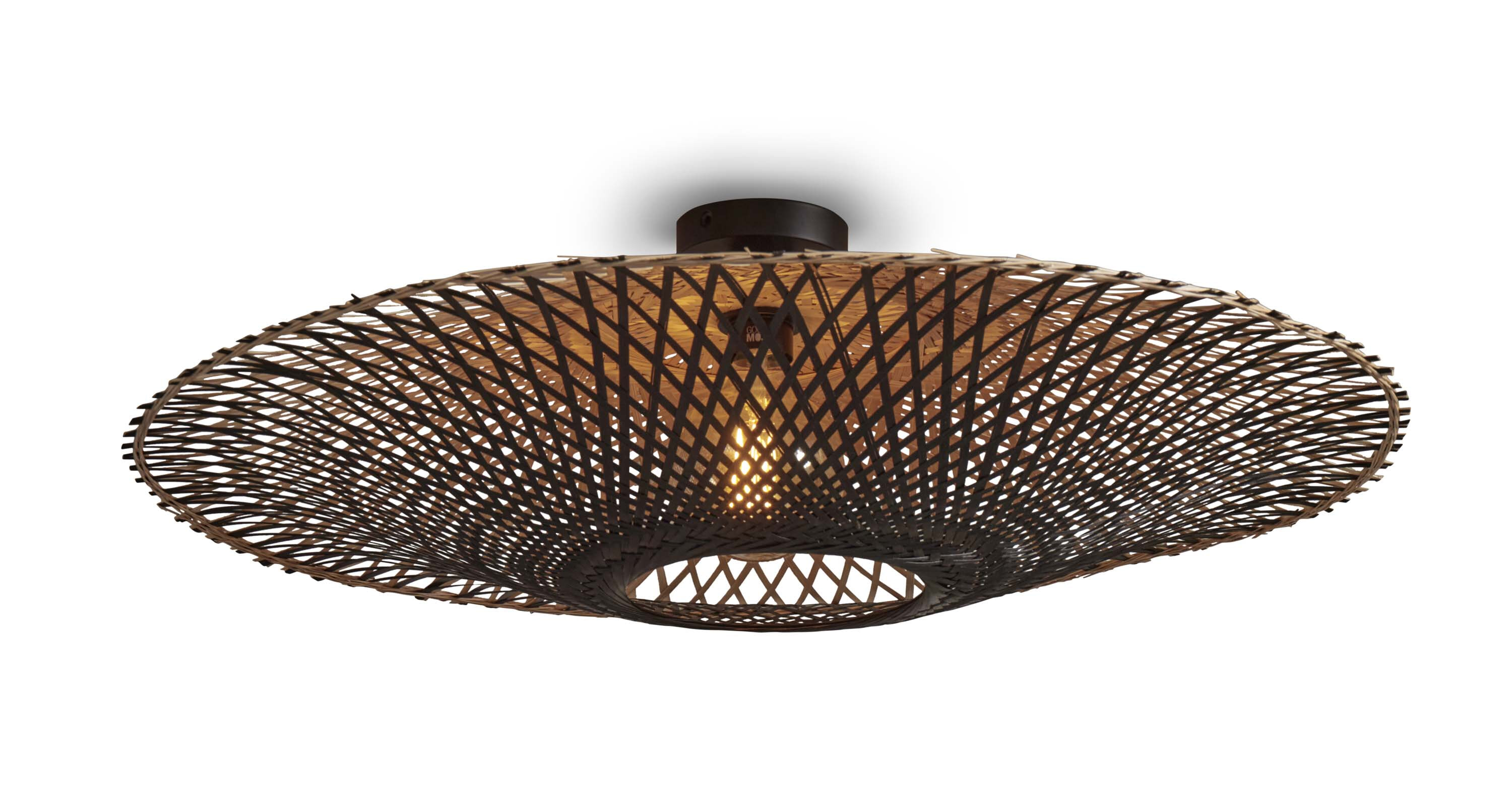 GOOD&MOJO Plafondlamp 'Kalimantan' Bamboe