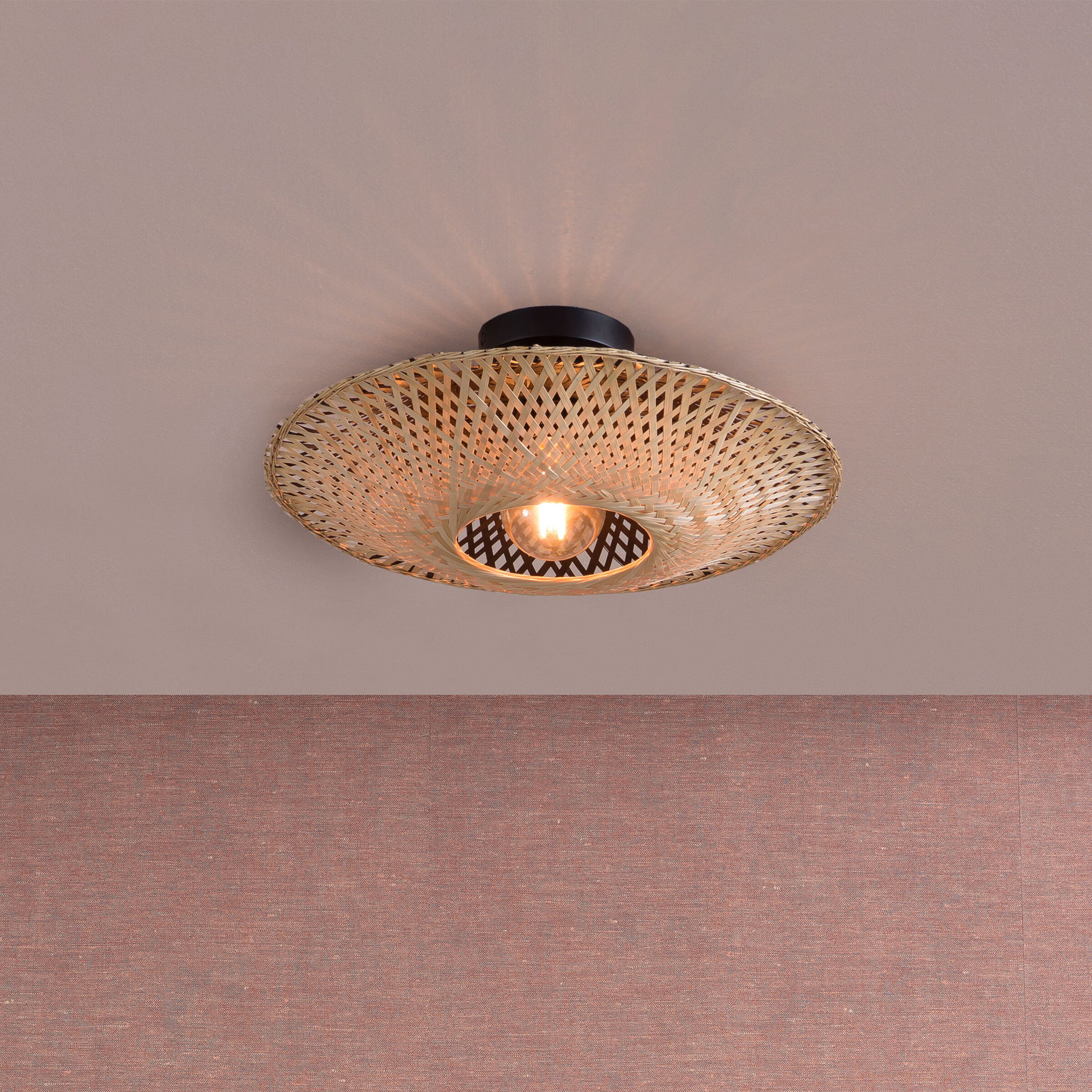 GOOD&MOJO Plafondlamp 'Kalimantan' Small