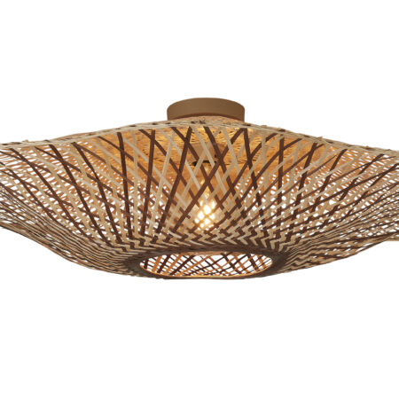 GOOD&MOJO Plafondlamp 'Madura' Bamboe