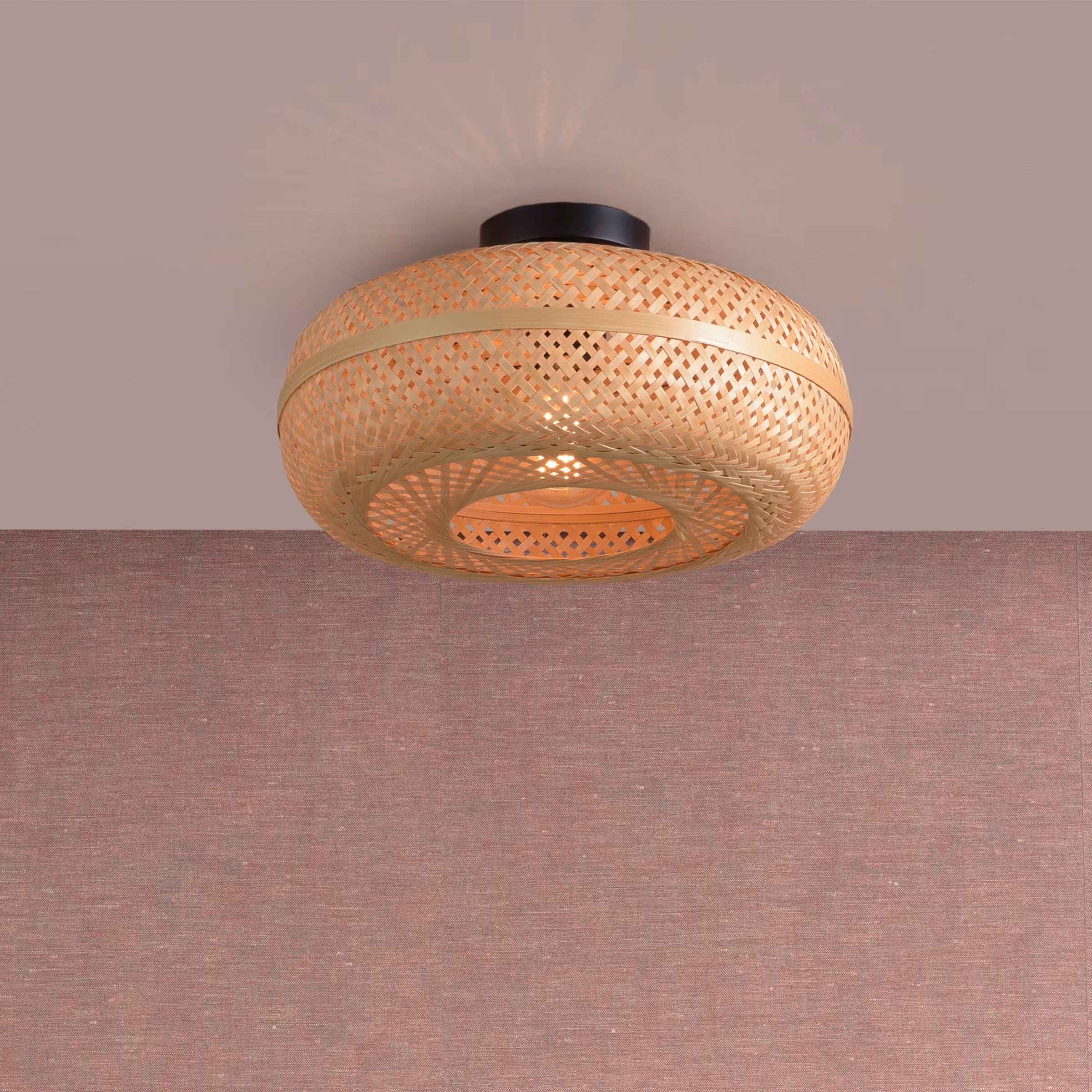GOOD&MOJO Plafondlamp 'Palawan' Small
