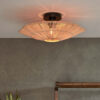 GOOD&MOJO Plafondlamp 'Panama' Raffia