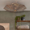 GOOD&MOJO Plafondlamp 'Panama' Raffia