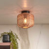 GOOD&MOJO Plafondlamp 'Tanami' Rotan