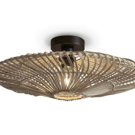 GOOD&MOJO Plafondlamp 'Zanzibar' Rotan