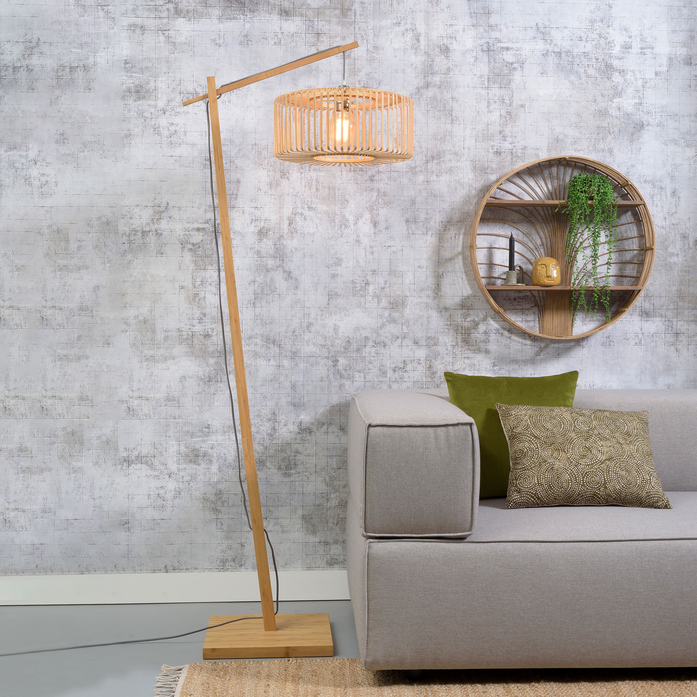 GOOD&MOJO Vloerlamp 'Bromo' Small
