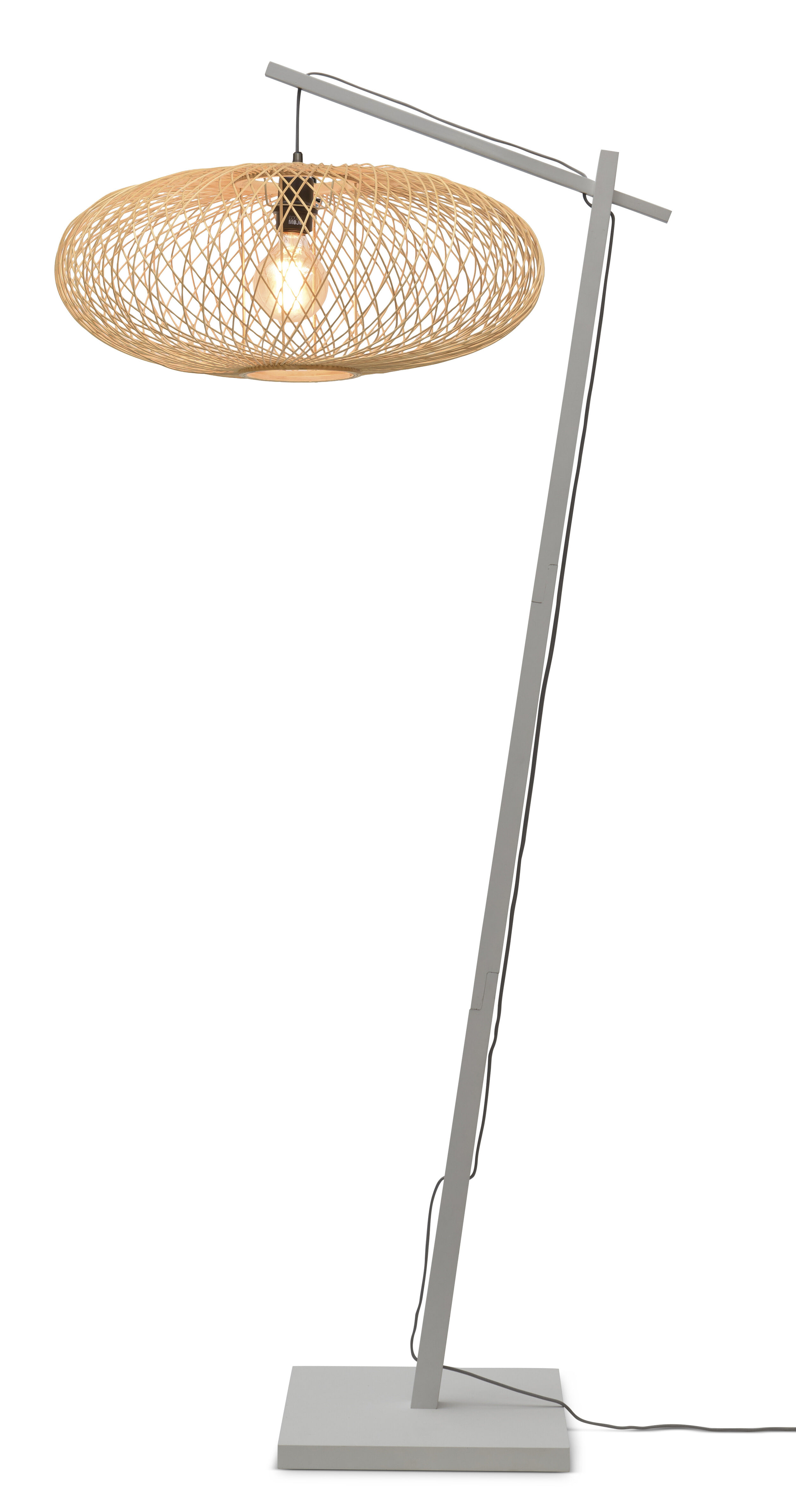 GOOD&MOJO Vloerlamp 'Cango' Bamboe