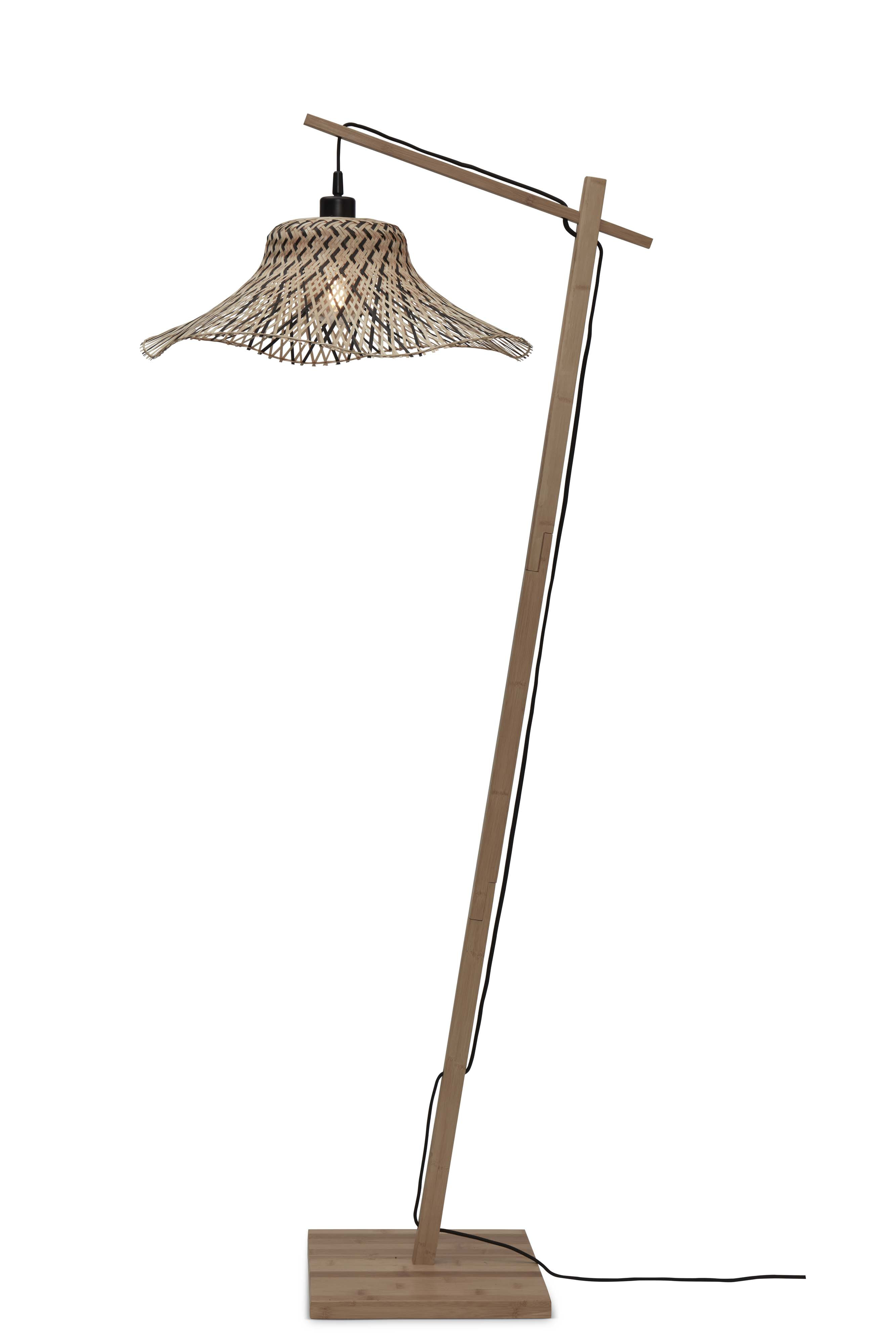 GOOD&MOJO Vloerlamp 'Ibiza' Bamboe
