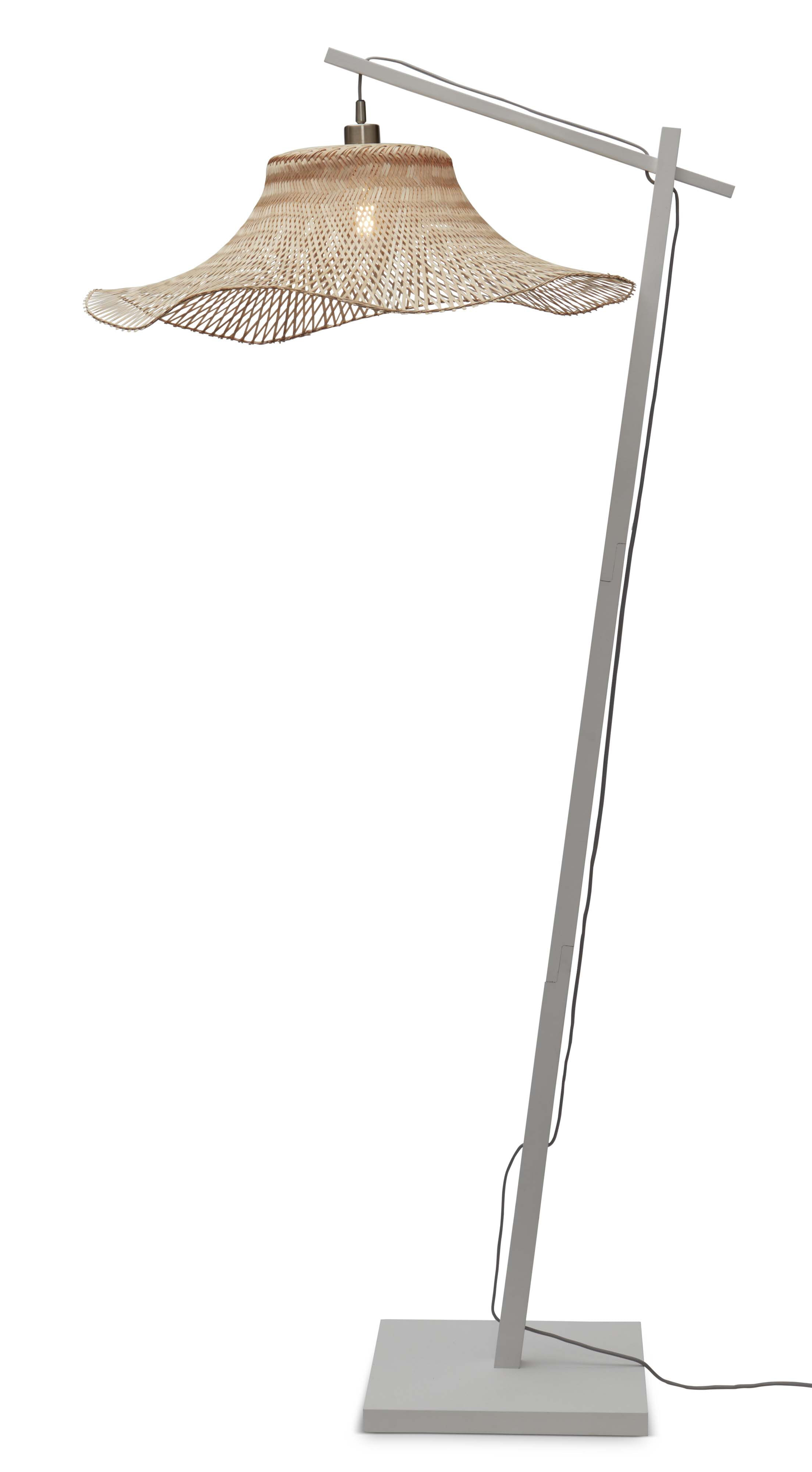 GOOD&MOJO Vloerlamp 'Ibiza' Bamboe