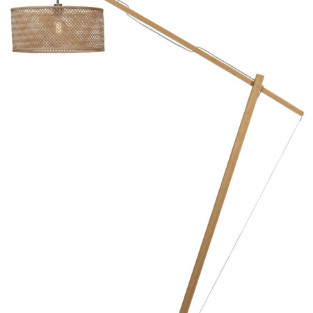 GOOD&MOJO Vloerlamp 'Java' Bamboe