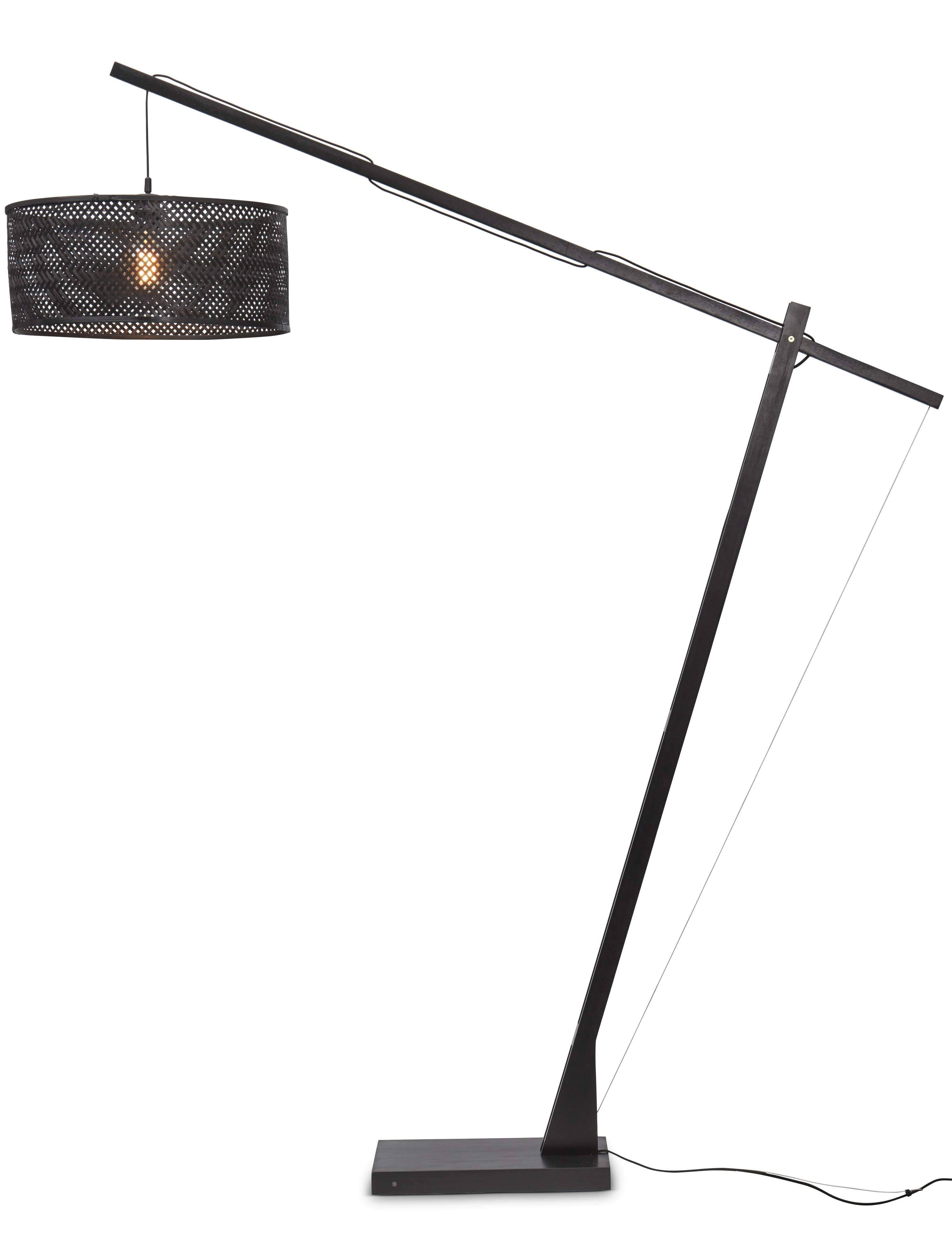 GOOD&MOJO Vloerlamp 'Java' Bamboe