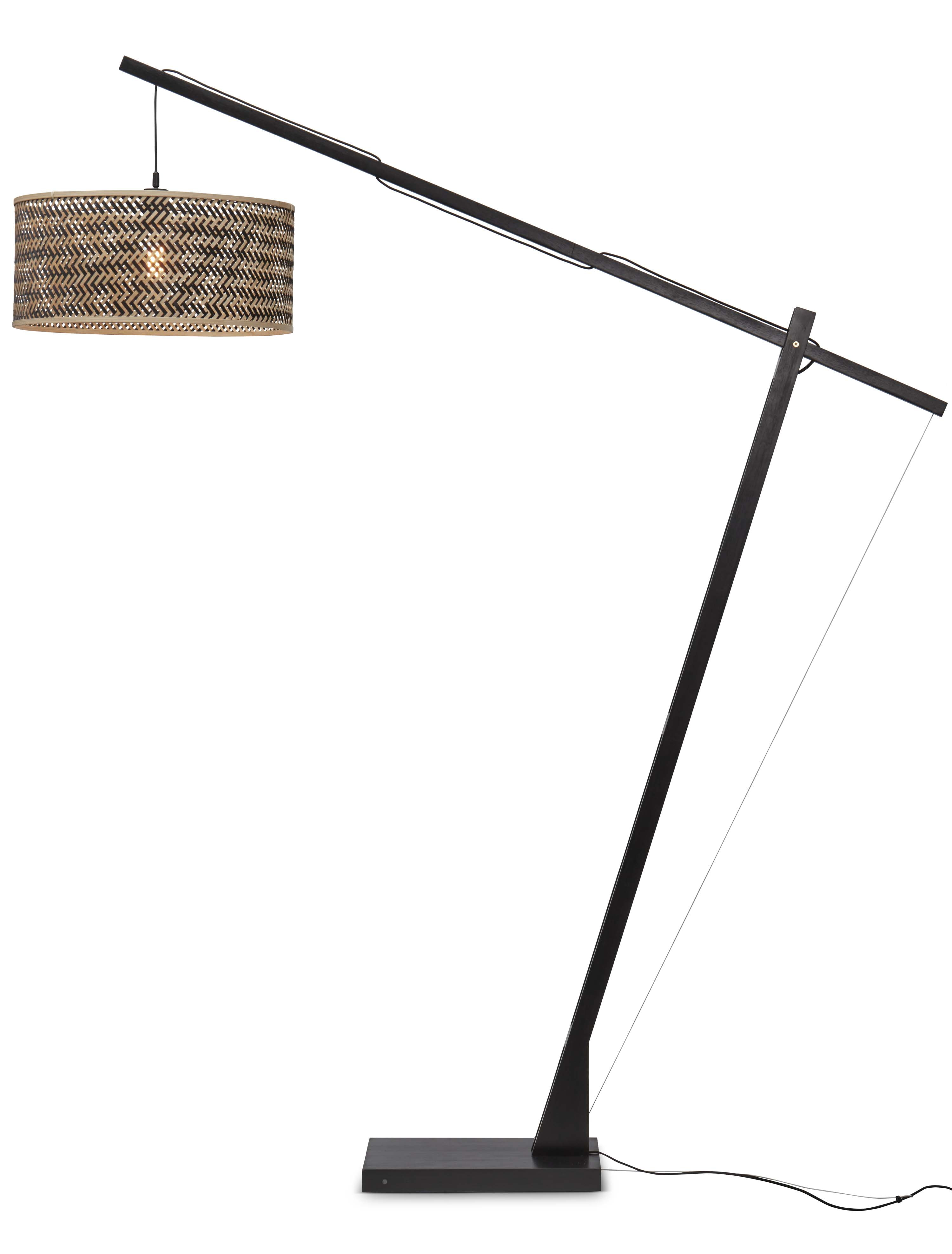 GOOD&MOJO Vloerlamp 'Java' Bamboe