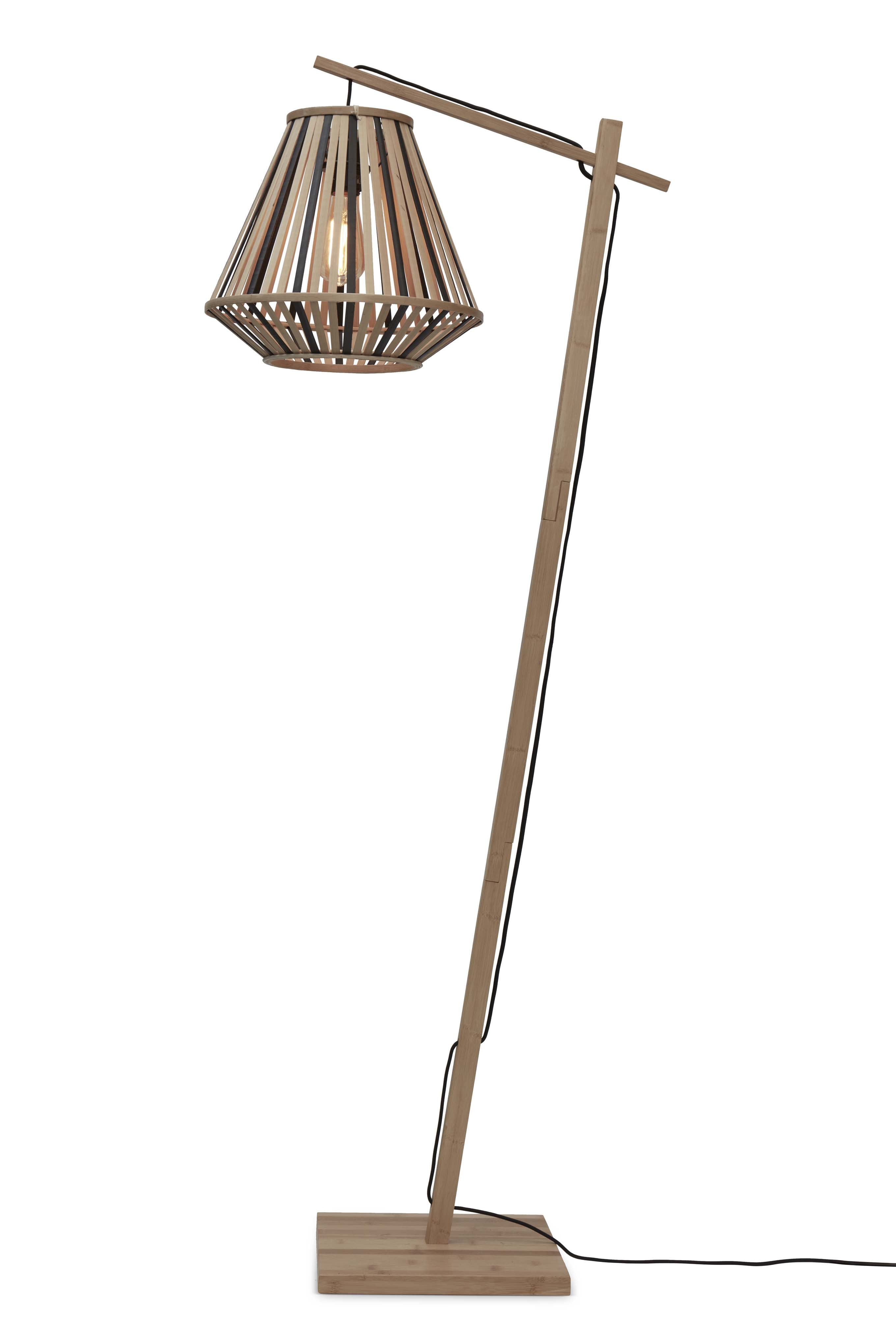 GOOD&MOJO Vloerlamp 'Merapi' Bamboe