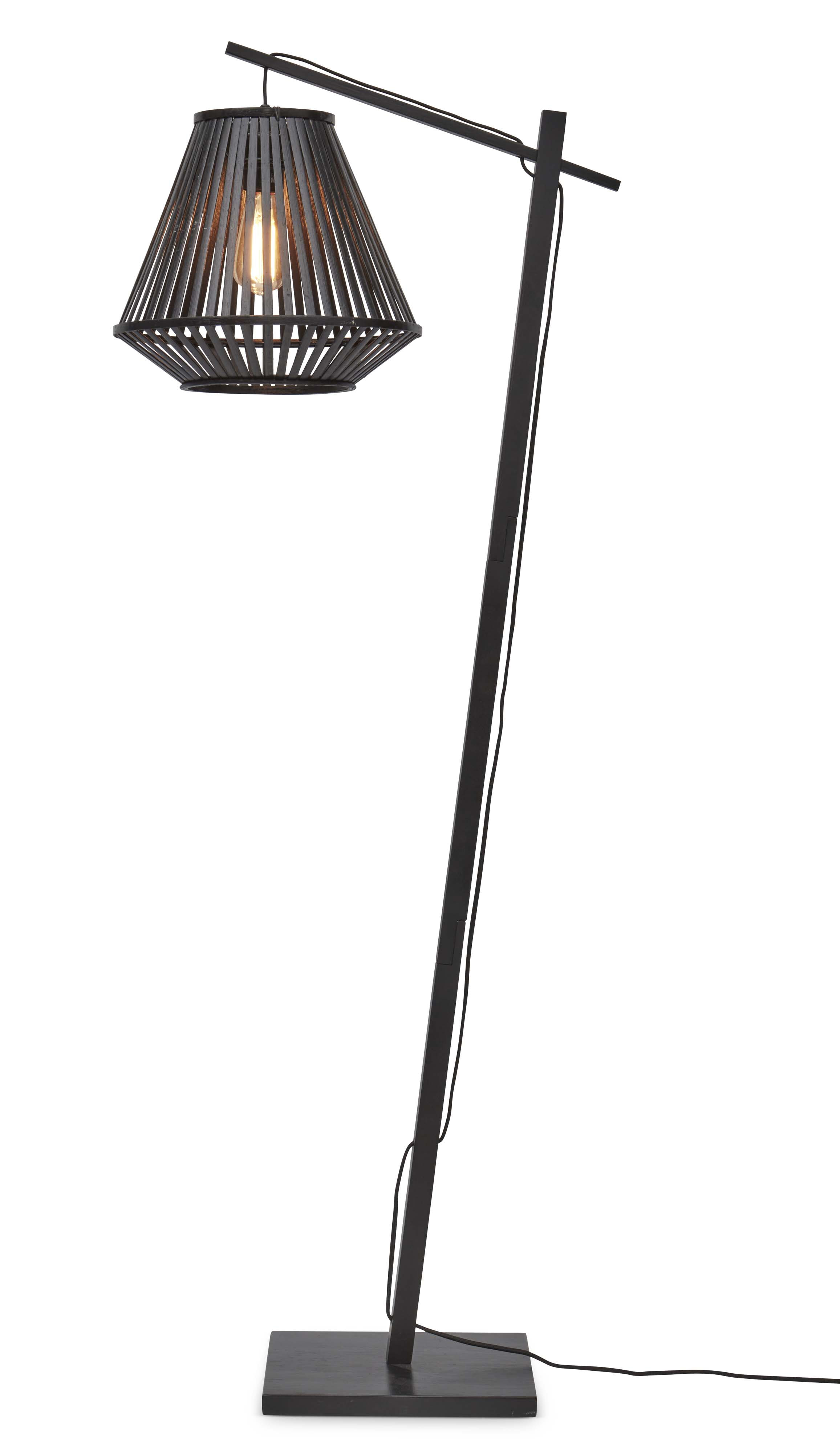GOOD&MOJO Vloerlamp 'Merapi' Bamboe