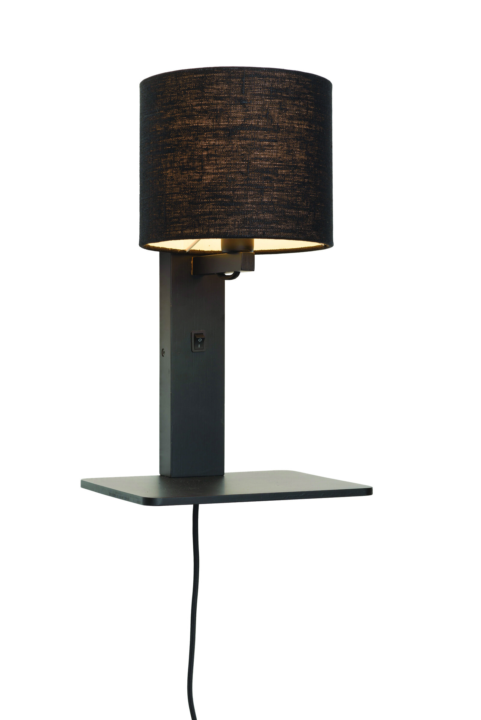 GOOD&MOJO Wandlamp 'Andes' Bamboe en Eco linnen