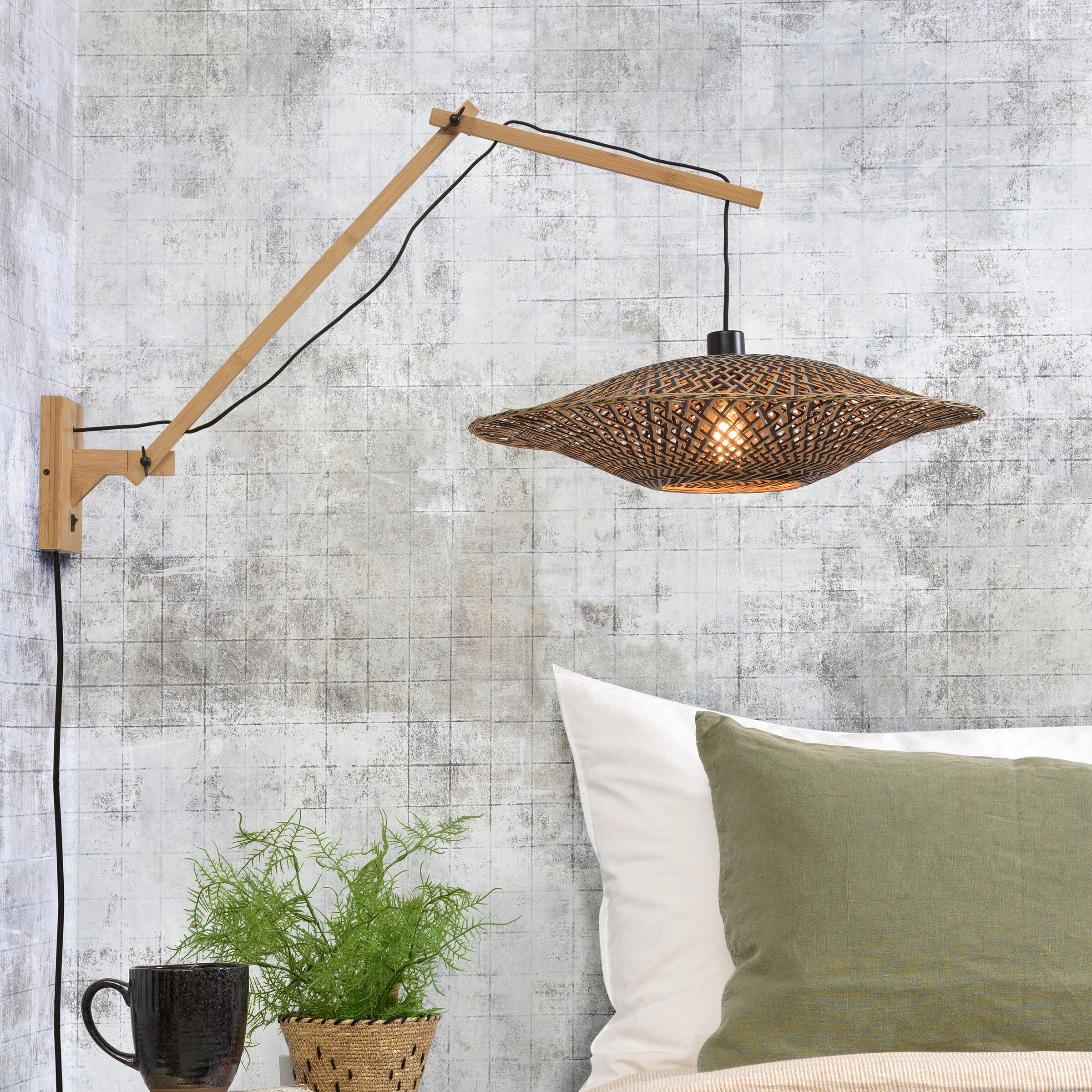 GOOD&MOJO Wandlamp 'Bali' Large
