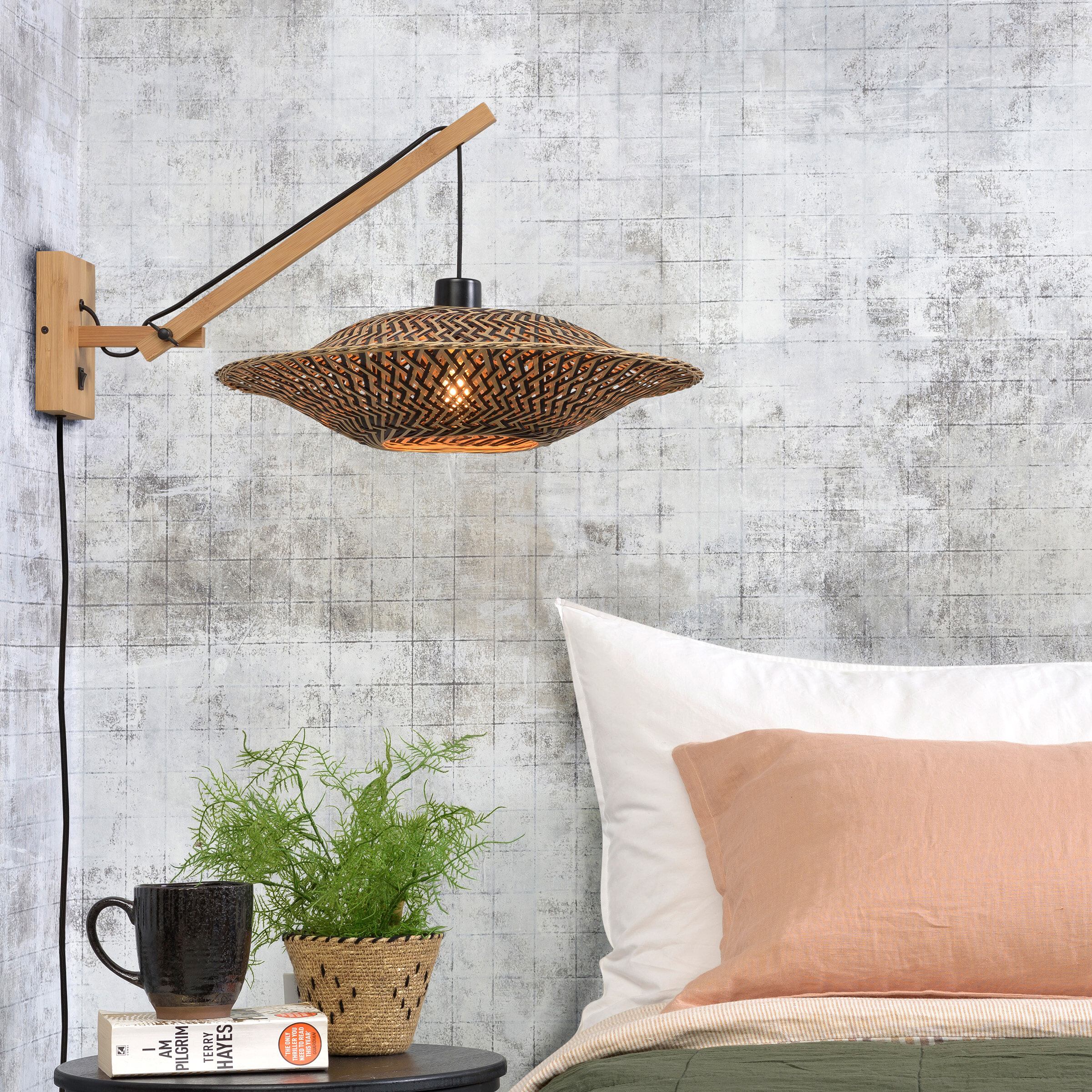 GOOD&MOJO Wandlamp 'Bali' Small