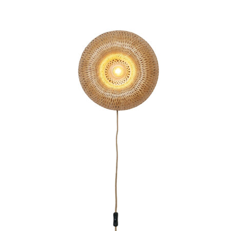 GOOD&MOJO Wandlamp 'Barbados' Bamboe