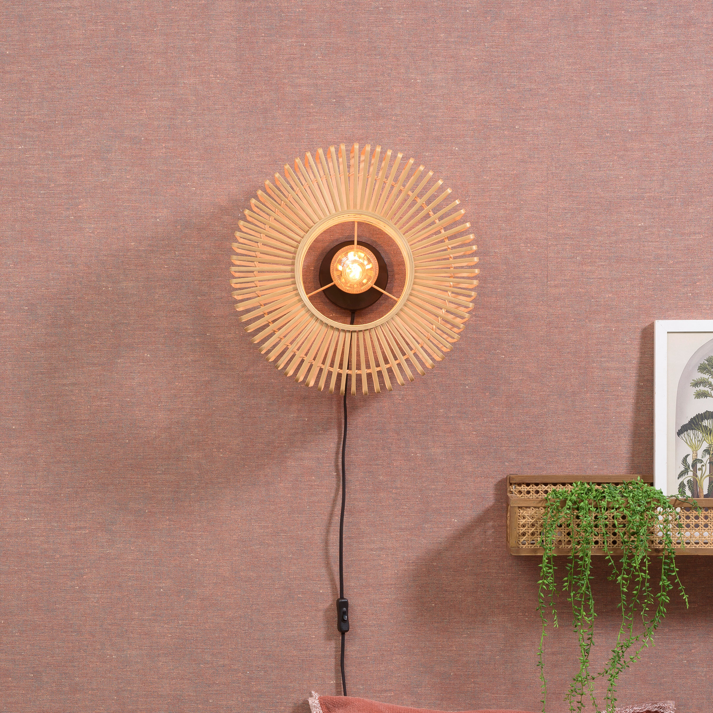 GOOD&MOJO Wandlamp 'Bromo' 40cm