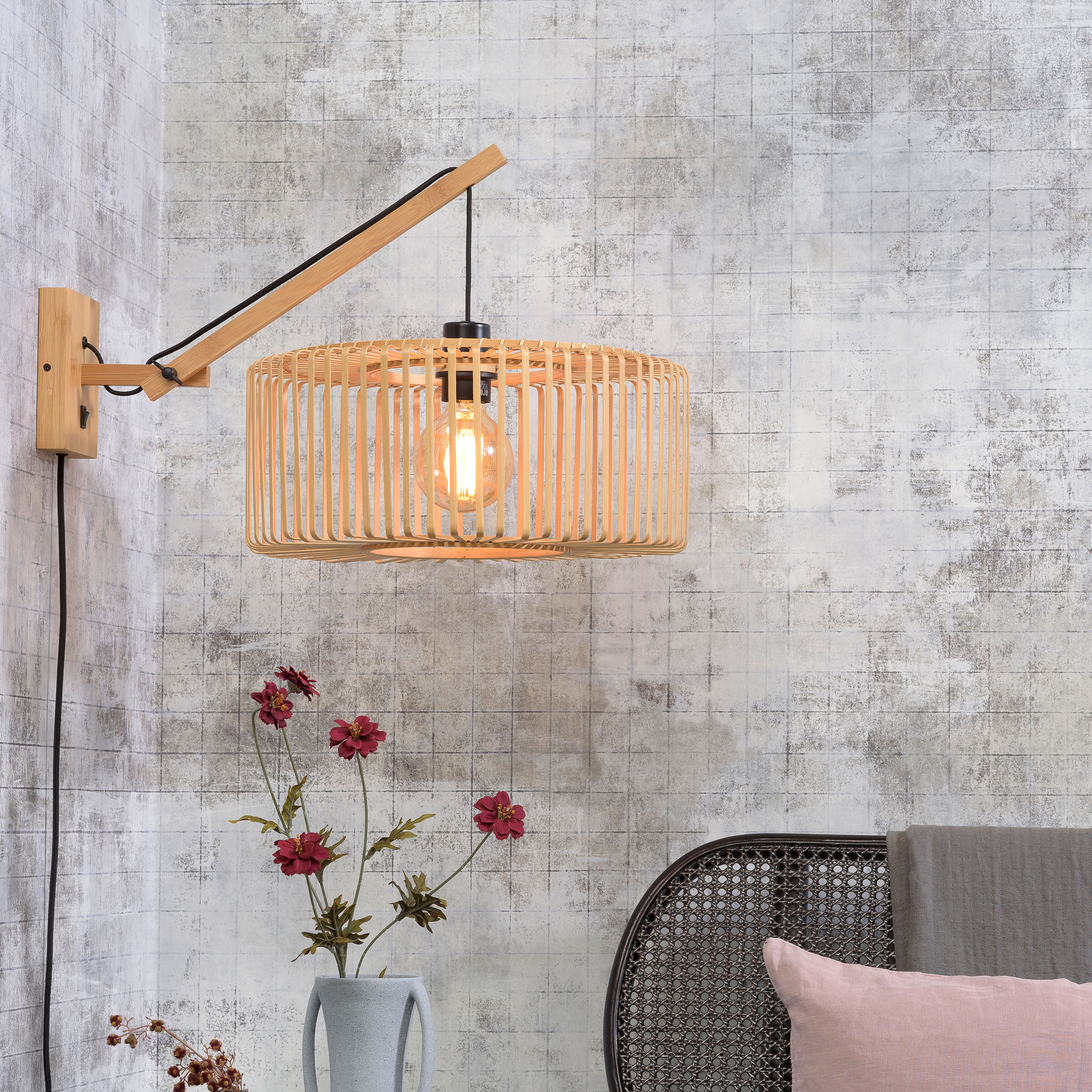 GOOD&MOJO Wandlamp 'Bromo' Small