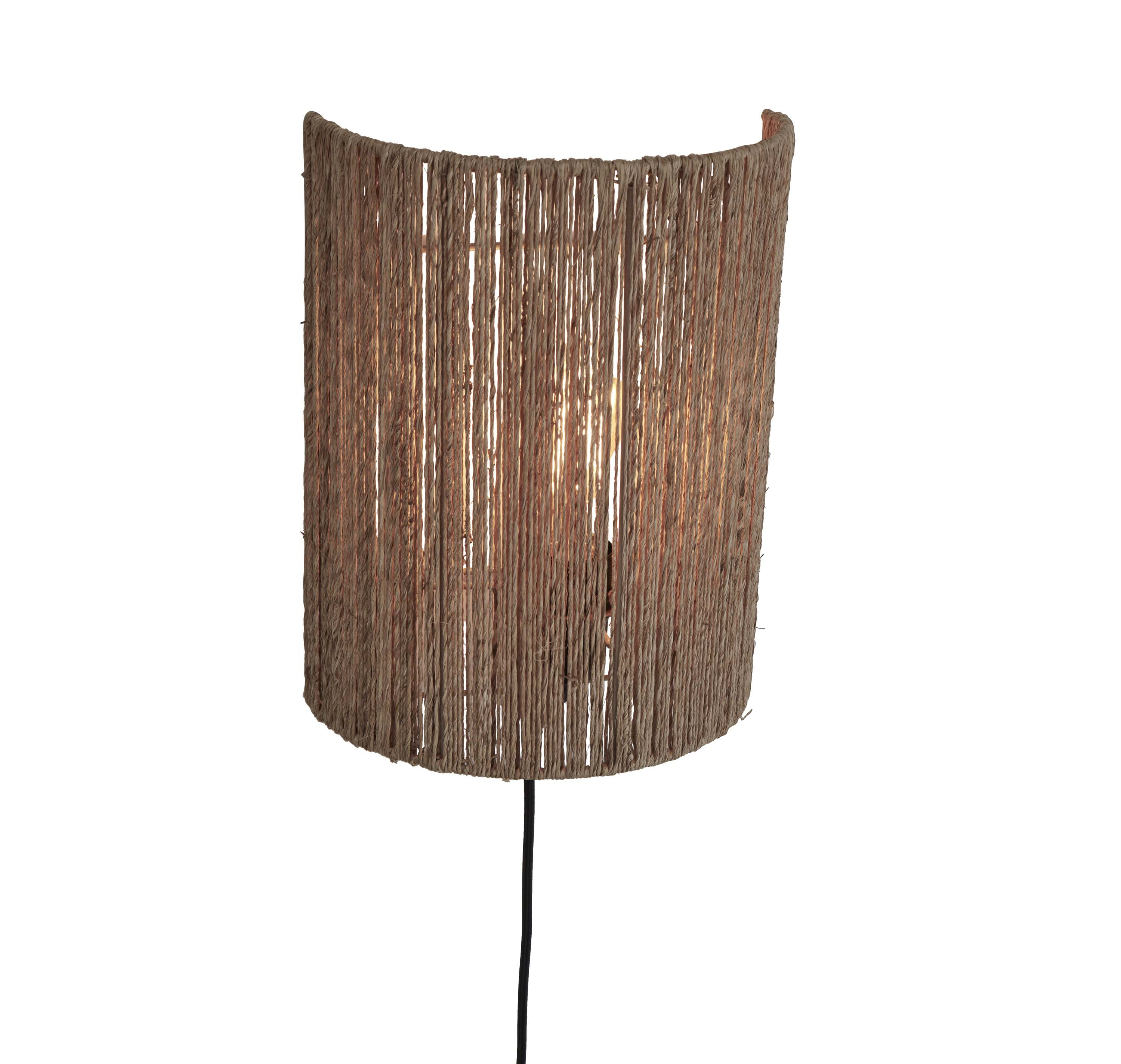 GOOD&MOJO Wandlamp 'Iguazu' Jute