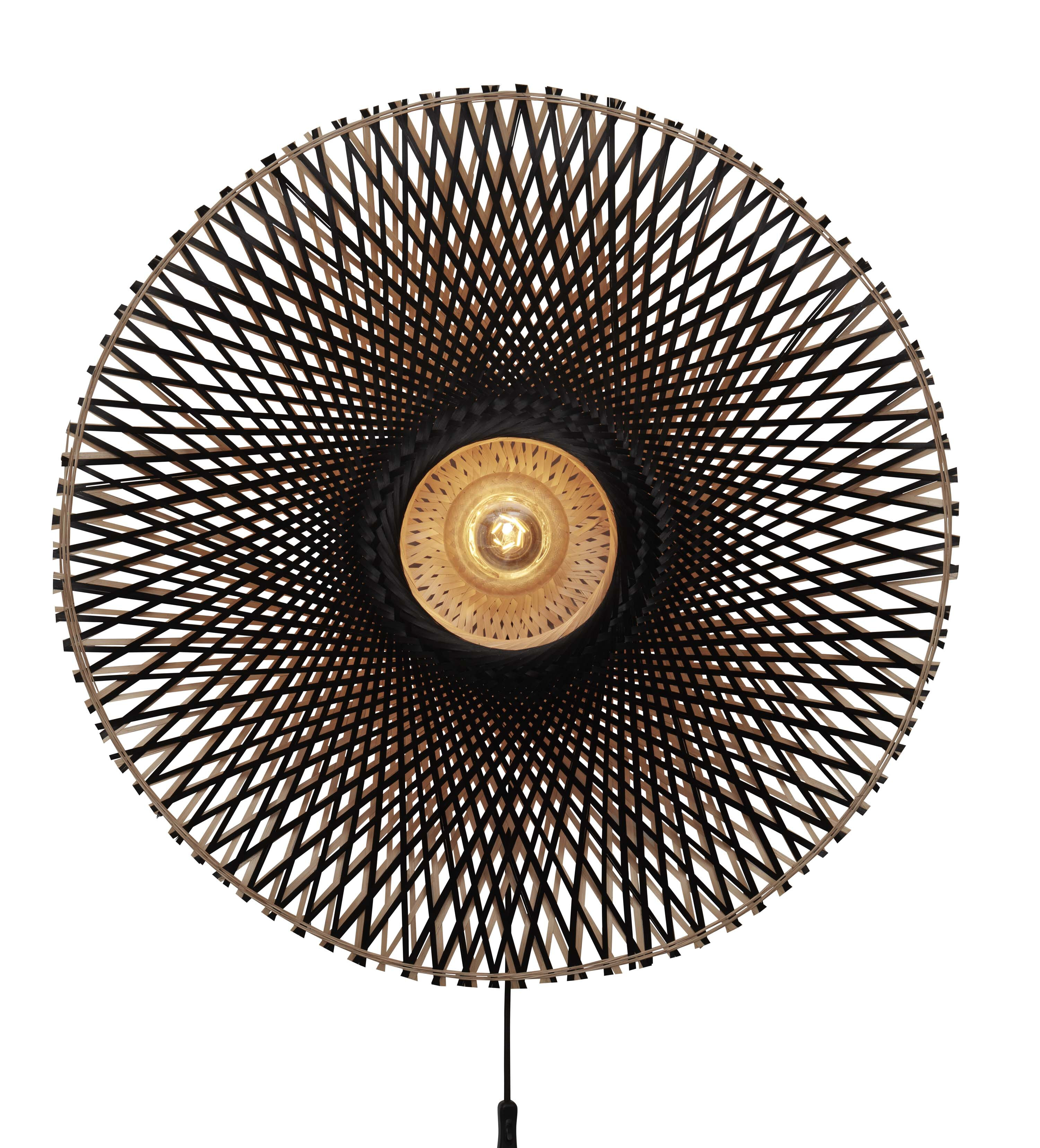 GOOD&MOJO Wandlamp 'Kalimantan' Bamboe