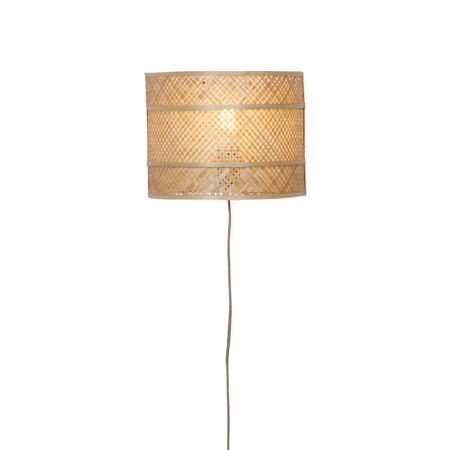 GOOD&MOJO Wandlamp 'Langkawi' Bamboe