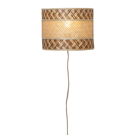 GOOD&MOJO Wandlamp 'Langkawi' Bamboe