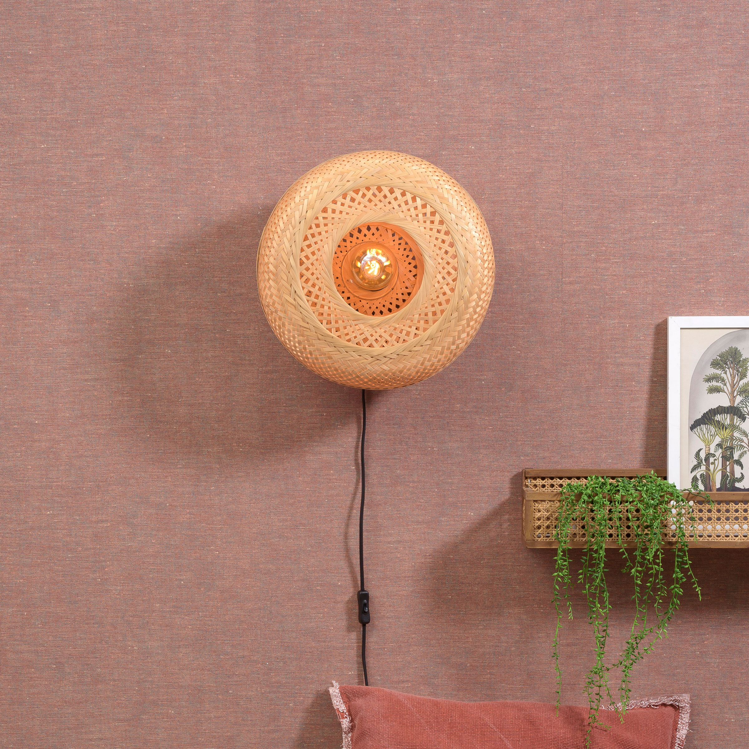 GOOD&MOJO Wandlamp 'Palawan' 40cm